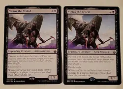 2x Magic MTG Virtus the Veiled Battlebond Regular NM Rare X2 - Image 1