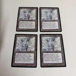 MTG - Magic the Gathering - 4 x Glacial Chasm - Ice Age - Image 1