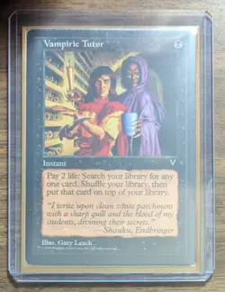 MTG Vampiric Tutor Non-Foil from Visions LP - Image 2