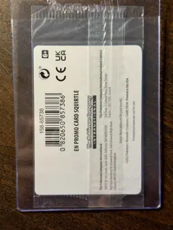 Pokemon Center Stamped Reverse Holo Squirtle Promo 007/165 Pokemon 151 Sealed - Image 2