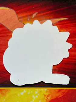 Pokemon Holo Sticker Meowth - Prism Foil - Image 2