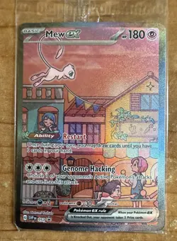 Pokemon TCG Mew EX SVP 053 Black Star Promo Factory Sealed - Image 1
