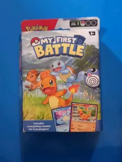 Pokemon My First Battle Two Mini Starter Decks Complete Open Box - Image 1