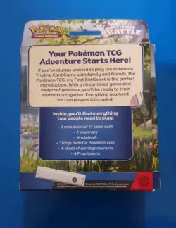 Pokemon My First Battle Two Mini Starter Decks Complete Open Box - Image 2