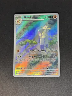 Mienshao 200/182 Holo Illustration Rare Pokemon TCG Paradox Rift Near Mint - Image 1