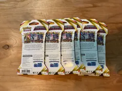 Pokemon 8 Sealed Sleeved Booster Packs 6 Astral Radiance. 2 Scarlet and Violet - Image 2