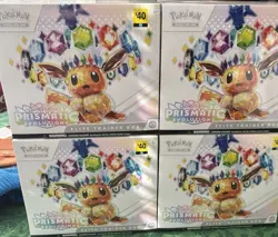 Pokemon TCG Scarlet and Violet Prismatic Evolutions ETB X 4 - Image 2