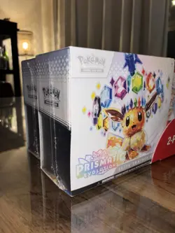 Pokemon Prismatic Evolutions ETB & Booster Bundle 2-Pack Costco Exclusive - Image 4