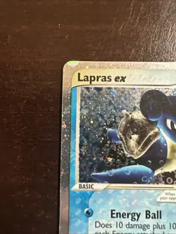 Lapras EX 99/109 HP Pokemon TCG Ruby Sapphire HP - Image 2