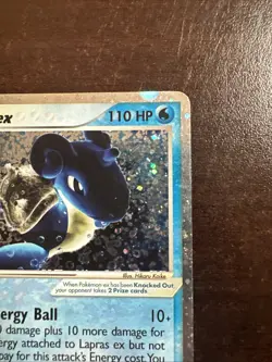 Lapras EX 99/109 HP Pokemon TCG Ruby Sapphire HP - Image 3