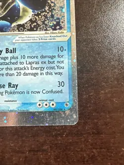 Lapras EX 99/109 HP Pokemon TCG Ruby Sapphire HP - Image 4