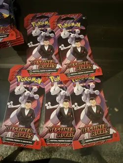 Lot of 17 Pokemon Destined Rivals Sleeved Booster Packs Factory Sealed - Image 2