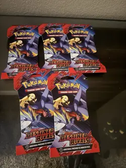 Lot of 17 Pokemon Destined Rivals Sleeved Booster Packs Factory Sealed - Image 3