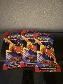 Lot of 17 Pokemon Destined Rivals Sleeved Booster Packs Factory Sealed - Image 5