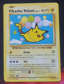 Pokemon Pikachu Volant Secret 110/108 XY12 Evolutions - Francais Fr - Image 1