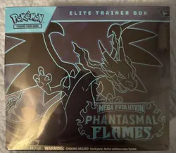 NEW: Mega Evolution Phantasmal Flames Pokemon Center ETB Elite Trainer Box - Image 1