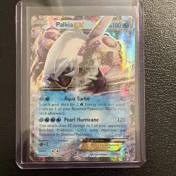 Pokemon TCG Palkia EX 31/122 XY BREAKpoint Ultra Holo Rare LP - Image 1