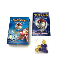 Pokemon Base Set Theme Deck Blackout OPENED. Box, Counters and Manual Only. - Image 1