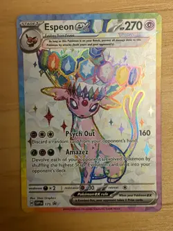 Umbreon 176, Espeon 175 Black Star Promo Full Art - Pokemon Prismatic Evolutions - Image 3