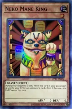 Neko Mane King - OP20-EN004 - Super Rare - Unlimited Edition - Near Mint - Image 1