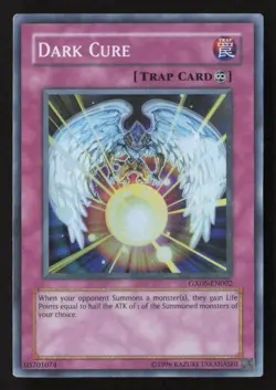 Dark Cure Super Rare Yu-Gi-Oh! GX Tag Force Evolution Promo GX05-EN002 NM - Image 1