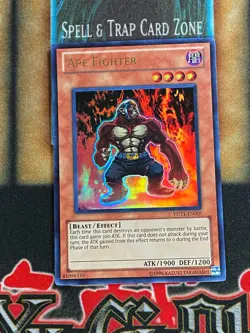 Yugioh Ape Fighter YDT1-EN001 Ultra Rare Promo NM - Image 1