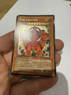 YuGiOh! The Creator RDS-EN005 Ultimate Rare PLAYED 1st Ed - Image 1