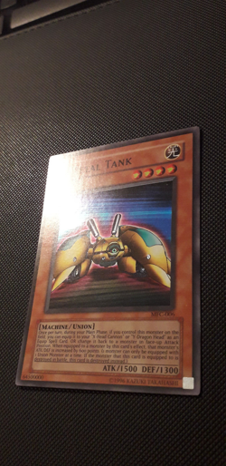 Yu-Gi-Oh! Z-Metal Tank, MFC-006, Super Rare, 2. Edition, Englisch, NM/Back EX - Image 2