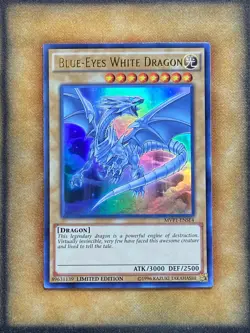 Yugioh Blue-Eyes White Dragon MVP1-ENSE4 Ultra Rare Limited Edition LP - Image 1