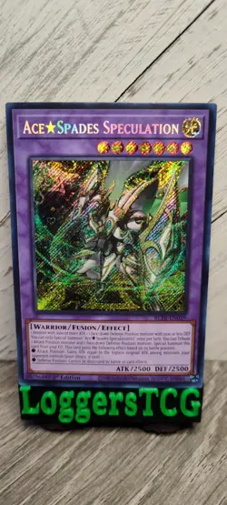 Yu-Gi-Oh! Ace Spades Speculation / BLTR-EN039 1st Edition NM - Image 1