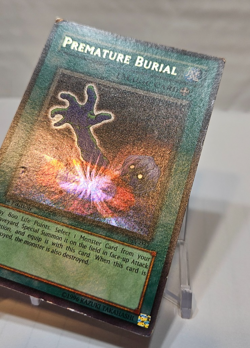 Premature Burial PSV-037 Ultra Rare 1st Edition Yugioh 8000 - Image 3