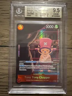 GEM MNT*BGS 9.5*One Piece EB02-003 Tony Tony.Chopper Alt Art Foil - English - Image 1