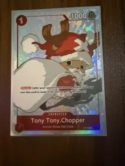 Tony Tony Chopper Gift Collection 2023 ST01-006 Alt Art Holo Foil One Piece - Image 1