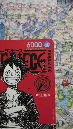 One Piece Luffy Promo ST21-014 Magazine Weekly Shonen Jump TCG Japanese US SHIP - Image 5