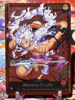 MONKEY D LUFFY - One Piece ST21-001 - L Leader - Learn Together Deck Set - Image 1
