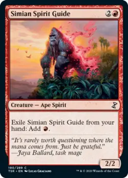 MTG magic cards 1x Simian Spirit Guide Time Spiral Remastered NM-Mint, English - Image 1