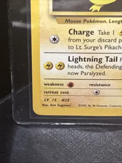 Pokemon TCG Lt. Surge's Pikachu Gym Challenge, Card 84/132 - Image 5