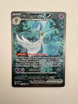 Pokemon Gardevoir EX TCG Sir Special Illustration Paldean Fates Card 233/091 - Image 1