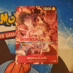 Monkey.D.Luffy - P-006 (Winner Pack Vol. 1) P-006 One Piece Promotion Cards - Image 1