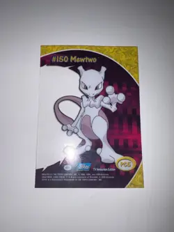 2000 Topps Pokemon Animation Mewtwo Clear Cards #PC5 - Image 2