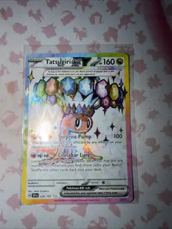 Pokemon TCG Tatsugiri EX Double Rare Card 226/191 SV08 Surging Sparks - Image 1