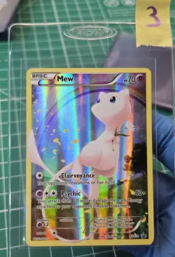 Mew XY110 XY Black Star Promo Holo Foil Pokemon TCG Card - Image 1