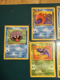 Pokemon Cards Bundle - FOSSIL SET - 9 Cards - Good/played condition - Used - Image 2