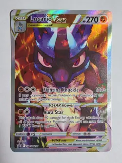 Lucario VSTAR SWSH291 SWSH: Sword & Shield Promo Cards Holo NM - Image 1