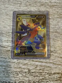 Pokemon TCG Cynthia's Garchomp EX Holo Card 241/182 Sv10: Destined Rivals - Image 1