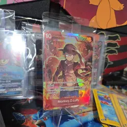 Monkey.D.Luffy (Treasure Booster Set) ST10-006 One Piece Promo Card Foil SEALED - Image 1