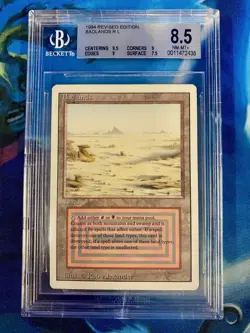 Beckett Grading Services (BGS) 1994 Revised Edition Badlands R L 8.5 NM-MT+ - Image 1
