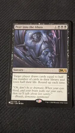 MTG - Peer into the Abyss - The List - MB2 - Magic the Gathering - Image 1