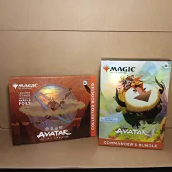 MTG - Avatar The Last Airbender Commander Bundle and Collector Booster Sealed - Image 1