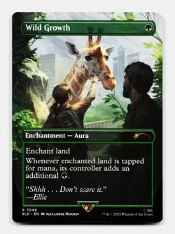 MTG: Wild Growth | Secret Lair Drop Series 7049 NM - Image 1
